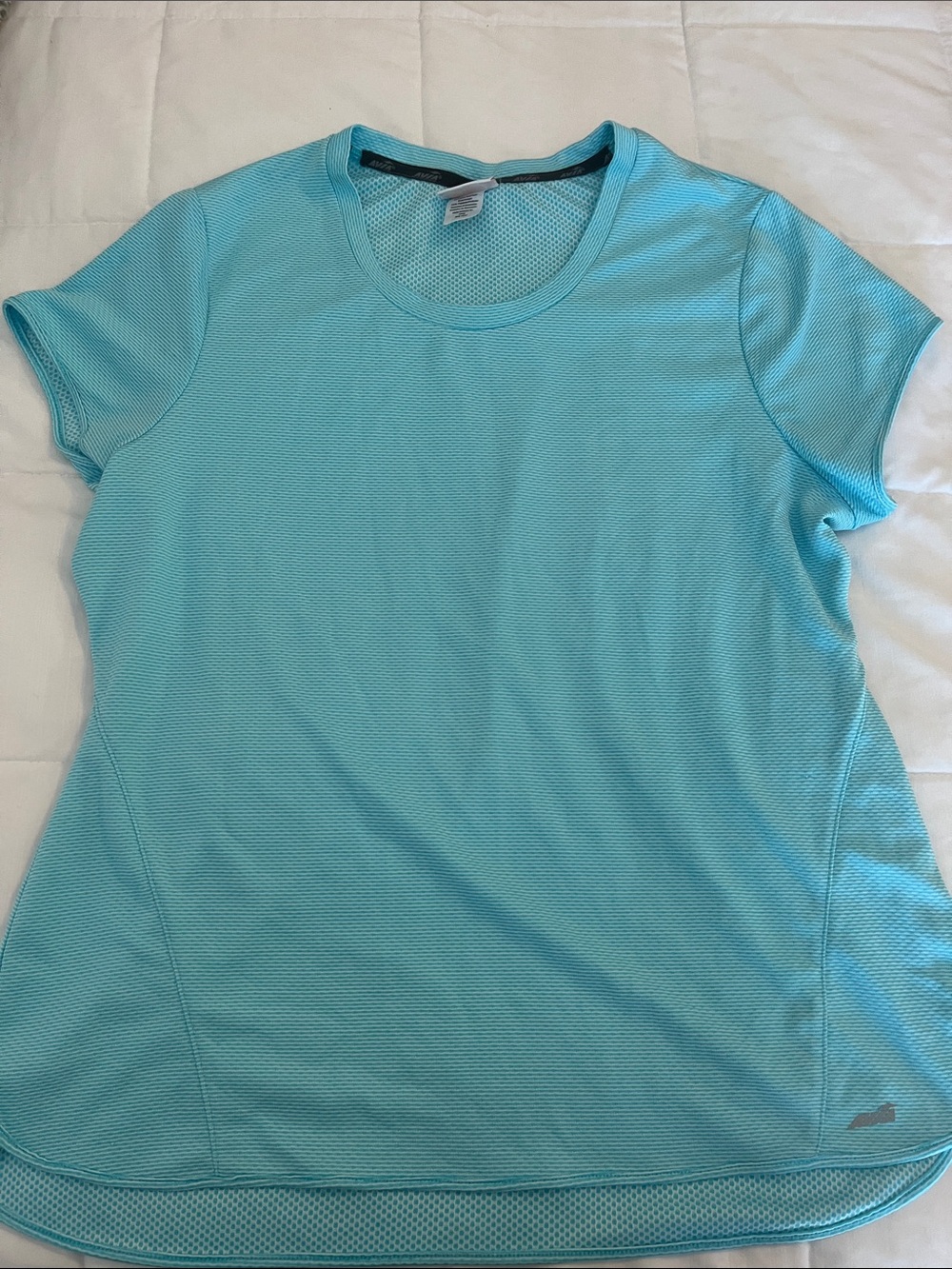 Avia Light Aqua Short-Sleeve Performance Tee
